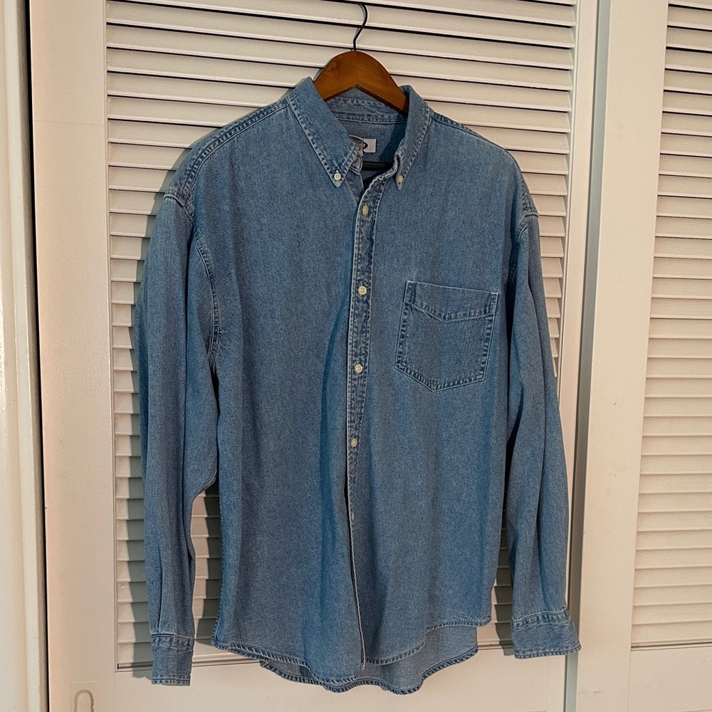 Old Navy Classic Denim LS Shirt w/ Pocket